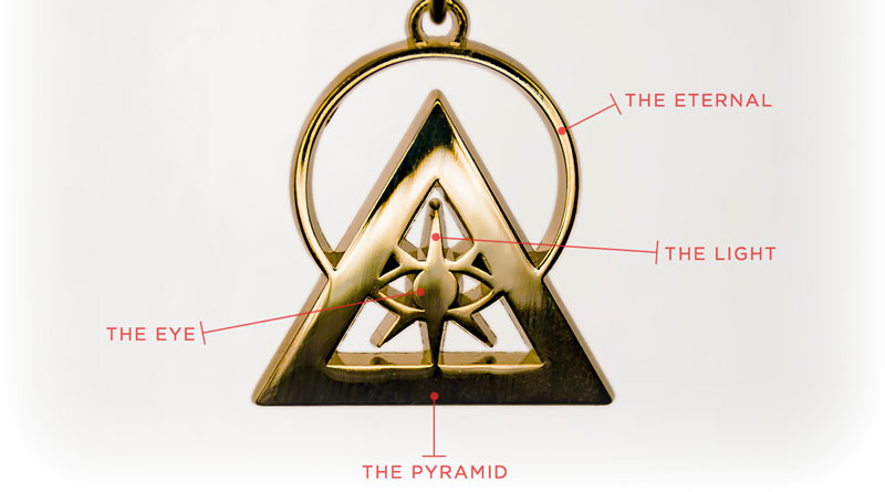 illuminati gold talisman